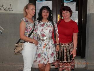 Лепо дружење са мојим другарицама Радмилом Милошев и Миленом Радловачки код Раде у Кикинди.